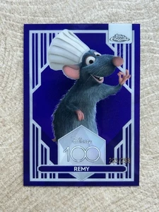2023 Topps Chrome Disney 100 Purple Refractor /299 Remy #72 - Picture 1 of 2