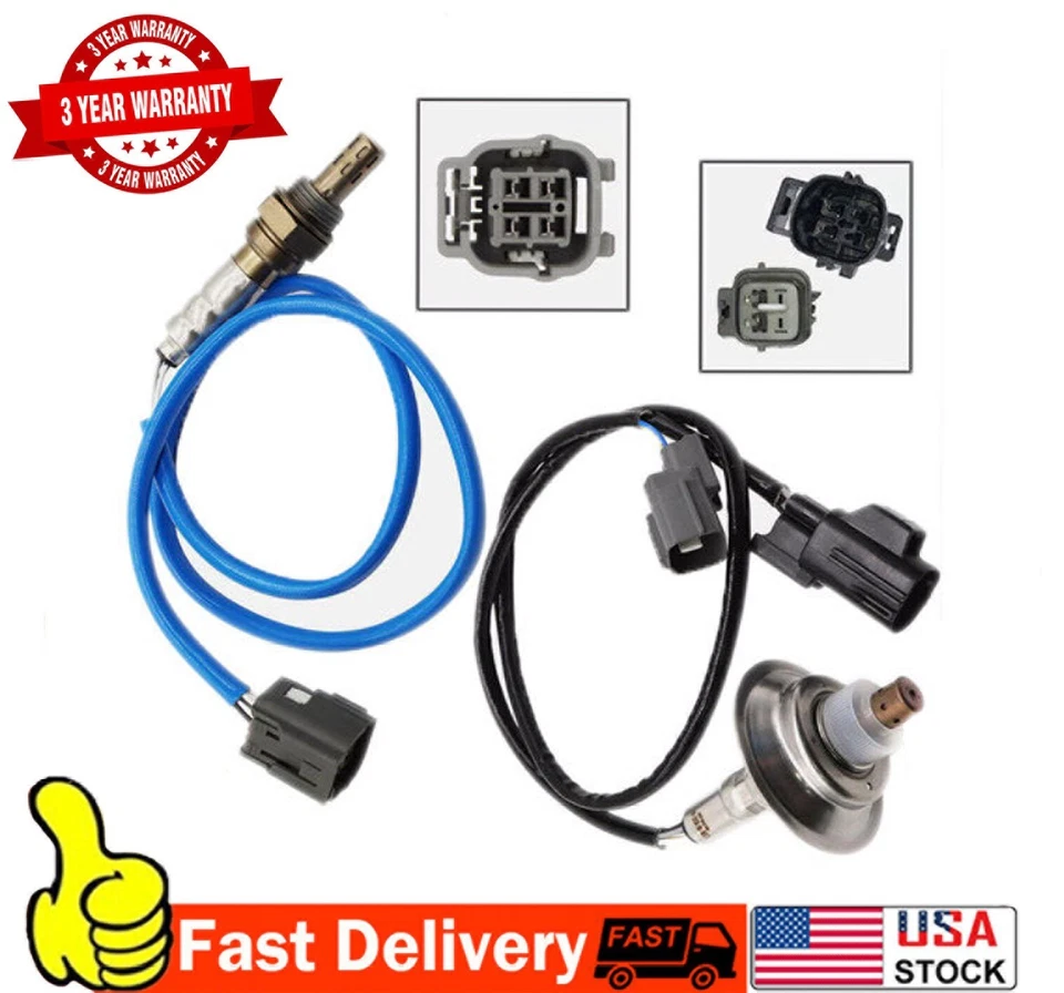 Sensor de oxígeno O2 arriba+abajo 2 piezas para Mazda CX-7 2,3 L 2007 2008 2009 2010 2011 2012 Foto 1 de 4