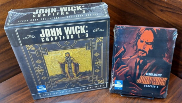 Dvd - John Wick - Keanu Reeves Trilogia Filmes Box