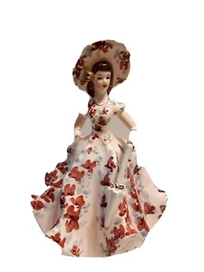 SALE! WAS 55 VTG LEFTON SOUTHERN BELLE PLANTER HANDPAINTED #500A - Picture 1 of 14