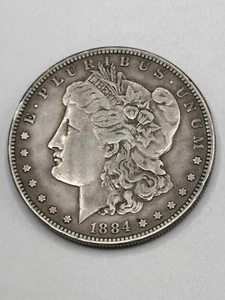1884 S Morgan Dollar vz - Bild 1 von 2