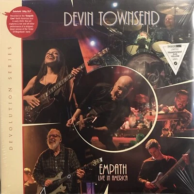Devin Townsend – Empath Live In America LP 2023 Inside Out IOM683 [Yellow] 180G - Image 1 of 4