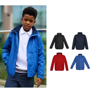 Regatta Junior Dover Jacket Childrens Waterproof/Windproof Coat - Picture 1 of 17