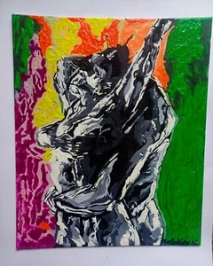 Acrylic Painting. My Wife. My Husband. By Am Goodbody - Picture 1 of 3