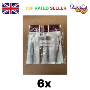 6x Innovate Precision Tweezers – Stainless Steel Hair Removal Tools for Grooming - Picture 1 of 1