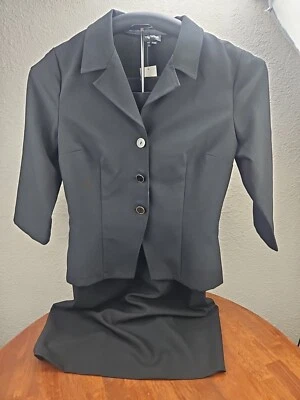 MY MICHELLE 2PC Funda Negro By Vestido con Chaqueta Talla 9/10 Foto 1 de 4