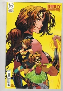 TRINITY DAUGHTER OF WONDER WOMAN #1 - DAN MORA CARDSTOCK VARIANT COVER - DC/2025 - Picture 1 of 2