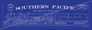train,4-10-2,Southern Pacific, ALCo,Locomotive,Steam Engine,Railroad,5021,B/P,RR - Picture 1 of 4