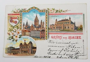 AK Gruß aus Mainz - color - Bild 1 von 2