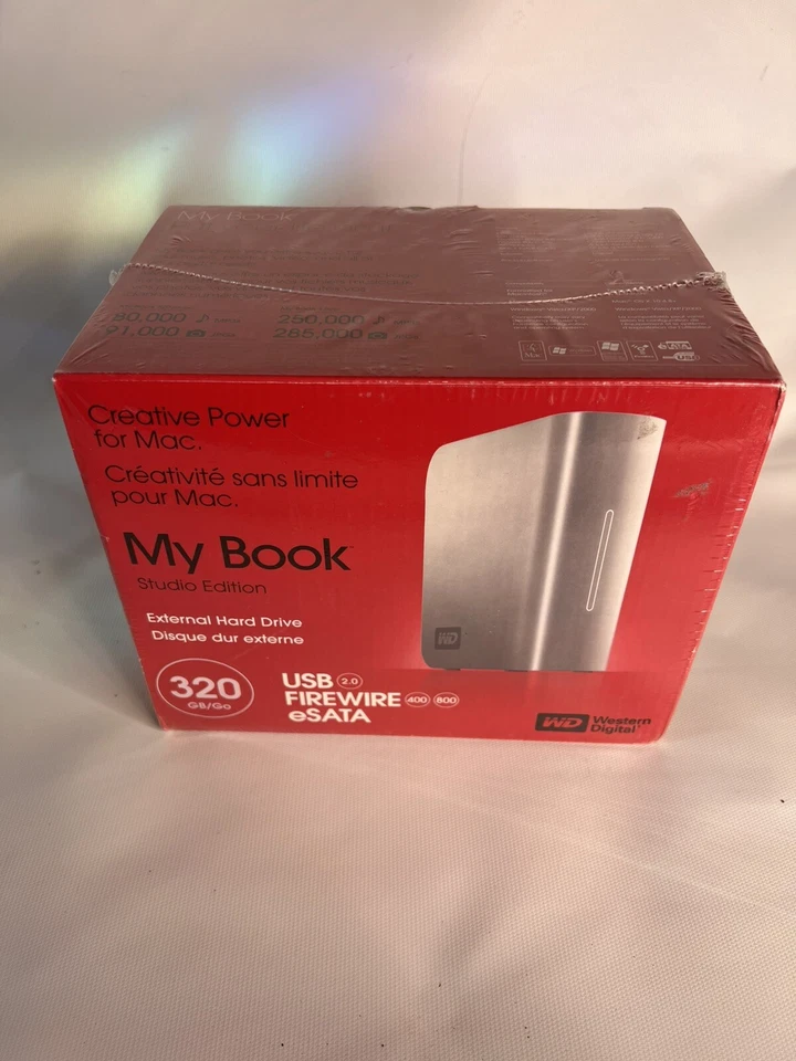 Western Digital My Book Studio Edition WD3200H1Q-00 320GB External Hard Drive - Image 1 of 4