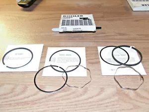 Genuine Standard Kohler Piston Ring Set 232575 OEM NOS. - Imagen 1 de 1