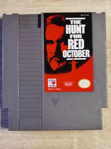 The Hunt Red For October Nintendo Nes USA - Picture 1 of 1