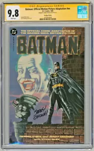 Jerry Ordway SIGNIERT CGC SS 9.8 Batman The Motion Picture / Movie #1 / Joker - Bild 1 von 2