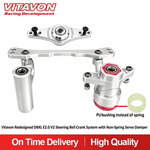 Vitavon LOSI DBXL E2.0 V2 Steering Bell Crank System w/Non-Spring  Servo Damper - Picture 1 of 3