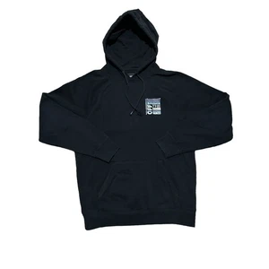 Felpa con cappuccio Vans Off The Wall uomo media nera skater pullover felpa streetwear - Foto 1 di 14
