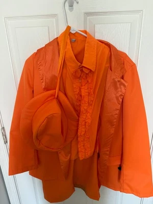 Disfraz de Mudo y Mudo Infantil Talla 2x - Naranja  Foto 1 de 4