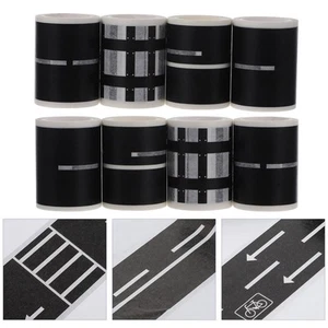 13 Pcs Train Stickers Roll Road Tape Toy Track Tape Toy Car Floors Tracks Tape - Afbeelding 1 van 12