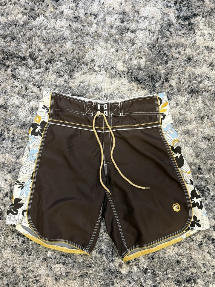 Y2K Mossimo Men’s Swim Trunks Board Shorts Size 36 - Image 1 of 4