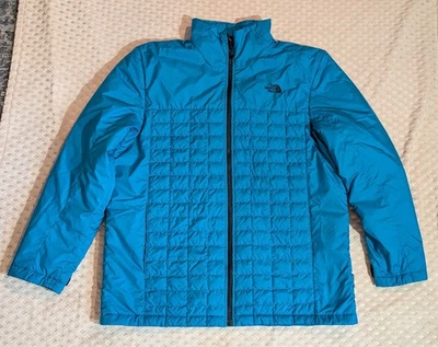 THE NORTH FACE Men's Blue Thermoball Puffer Jacket Men's XL - Image 1 of 4