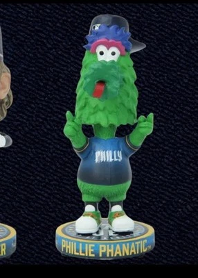 Phillie Phanatic Philadelphia Phillies City Connect Mini Bighead Bobblehead CBP - Image 1 of 2
