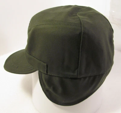 Sombrero Militar Sueco Verde Ejército Algodón Suave L XL 62 cm Plegable Orejeras Gorra De Colección Foto 1 de 4