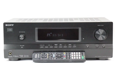 Sony STR-DH520 7.1 Channel AV Receiver HDMI with Remote Bundle Tested & Working - Image 1 of 4