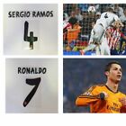 REAL MADRID 2013-2014 HOME NAMESET PLAYER ISSUE (SERGIO RAMOS)