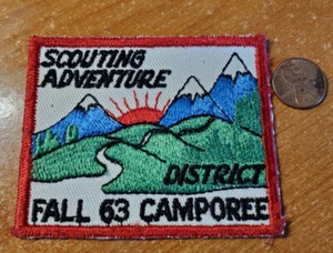 REVISED District Fall Camporee 1963 "SCOUTING ADVENTURE" - Bild 1 von 1