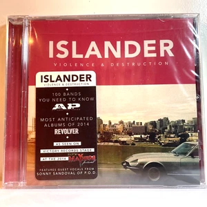 ISLANDER: VIOLENCE & DESTRUCTION (2014) CD Alternative Rock Pop - NEW - Picture 1 of 5