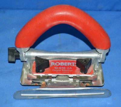 ROBERTS Recortadora de Alfombras Diseño Corte Rápido Antideslizante 20 Hojas Mango 10-616-2A Foto 1 de 2