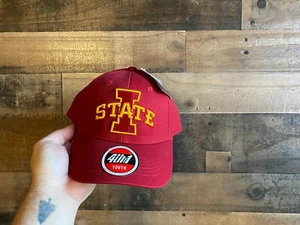 Iowa State Cyclones Snapback Hat NEW Youth 3D Raised Sewn Cap Boys Kids Girls - Picture 1 of 6