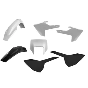 Husqvarna PLASTIC KIT TE FE 2017 - 2019 WITH HEADLIGHT MASK WHITE/BLACK - Picture 1 of 6