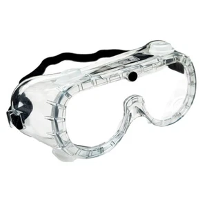 Gafas de seguridad transparentes antiniebla antiarañazos anti salpicaduras químicas con certificación ANSI CE - Imagen 1 de 8