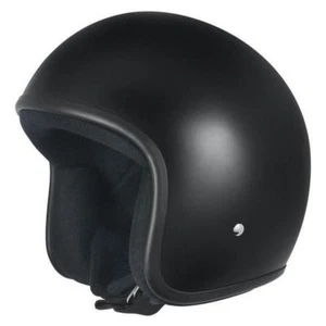 3XL Matt Black DriRider Open Face Motorbike Helmet - Picture 1 of 4