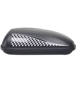 Chequered Stripes Roofbox Sticker Kit, Brand New In Seal Packet 4 sticker sheets - Picture 1 of 2