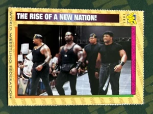 1997 WWF Magazine Card #127 The Rise Of A New Nation  - Picture 1 of 2