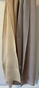 Set Of Two ECHO Womens Reversible Pinstripe 100% Silk Scarves 13x50 Japan READ - Picture 1 of 8