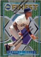 1995 Finest #297 Roberto Kelly Los Angeles Dodgers