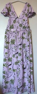 Tuta ASOS stampa floreale twist schiena e dettagli arricciati taglia 12 nuova con etichette prezzo consigliato £ 38 rosa - Foto 1 di 3