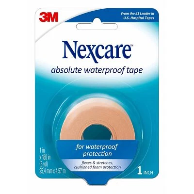 Nexcare Absolute Cinta Impermeable Espuma Flexible Cinta Médica Asegura Apósito... Foto 1 de 4