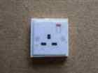 Dolls House Miniature 1/12th Scale Electric Sockets/Extension Lead