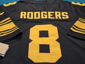 AARON RODGERS CUSTOM **XL* THROBACK JERSEY, GENÄHT! - Bild 1 von 5