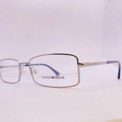 Monturas de gafas Emporio Armani EA 1003 3010 54 [] 17 135 acero azul auténtico Foto 1 de 4