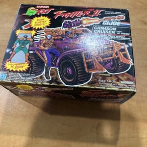 GI Joe Street Fighter II 1993 Crimson Cruiser con M. Bisonte sellado en caja sin usar, en caja - Imagen 1 de 4