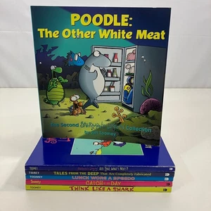 6 Sherman's Lagoon Collections Jim Toomey TPB Lot Ate That Poodle Tales Deep VGC - Picture 1 of 9