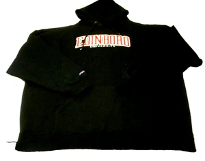 Jansport Uomo Unisex Edinboro Univ. Felpa nera con cappuccio pullover ricamato - Taglia XXL - Foto 1 di 12