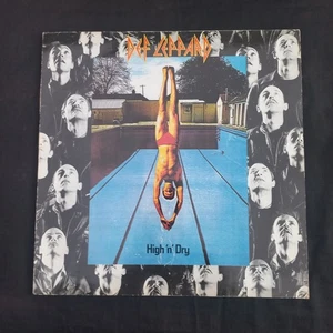 DEF LEPPARD- HIGH ' N' DRY- VINYL LP UK A2 B1 EXCELLENT VINYL CONDITION! - Picture 1 of 6