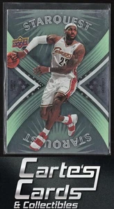 LeBron James 2008-09 cubierta superior primera edición #SQ-17 StarQuest Green Cavaliers - Imagen 1 de 2