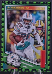 De’Von Achane 2025 Score Extraterrestrial SSP Case Hit #123 Dolphins - Picture 1 of 2