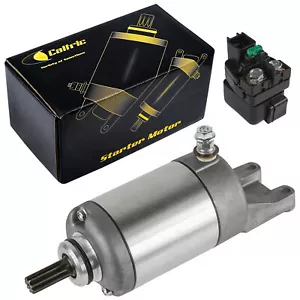 Starter & Relay Solenoid for Suzuki LT-A500X LTA500X Kingquad 500 Axi 2009-2020 - Picture 1 of 8